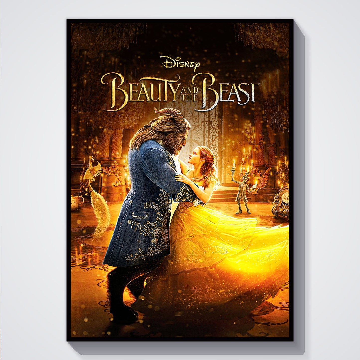 Flex Designs Poster Beauty and the Beast Live Action 5 x 7" Home Goods - Movie 2017 Movie Poster