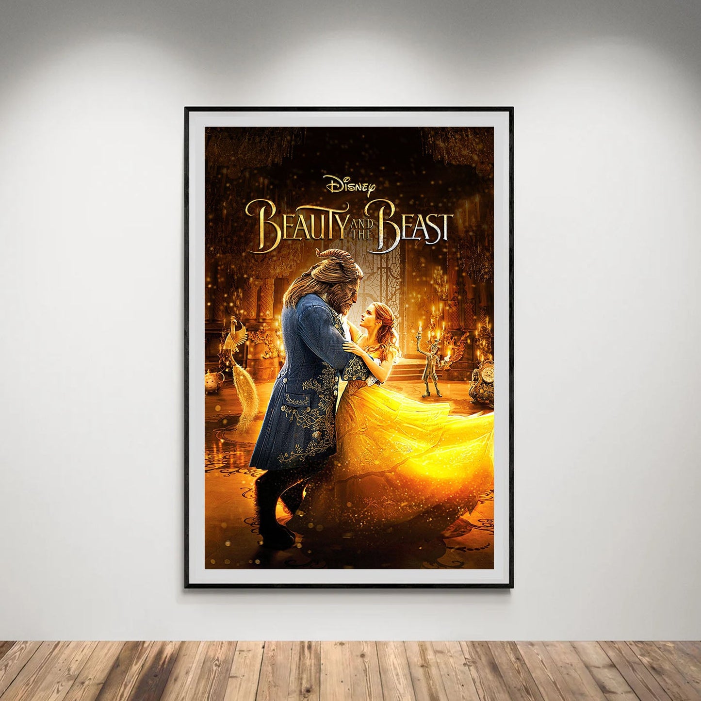 Flex Designs Poster Beauty and the Beast Live Action 5 x 7" Home Goods - Movie 2017 Movie Poster