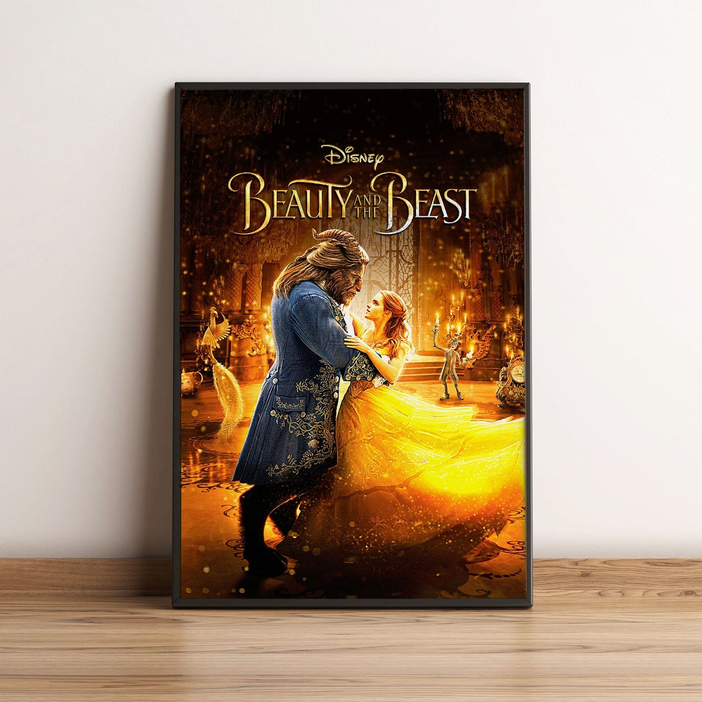 Flex Designs Poster Beauty and the Beast Live Action 5 x 7" Home Goods - Movie 2017 Movie Poster