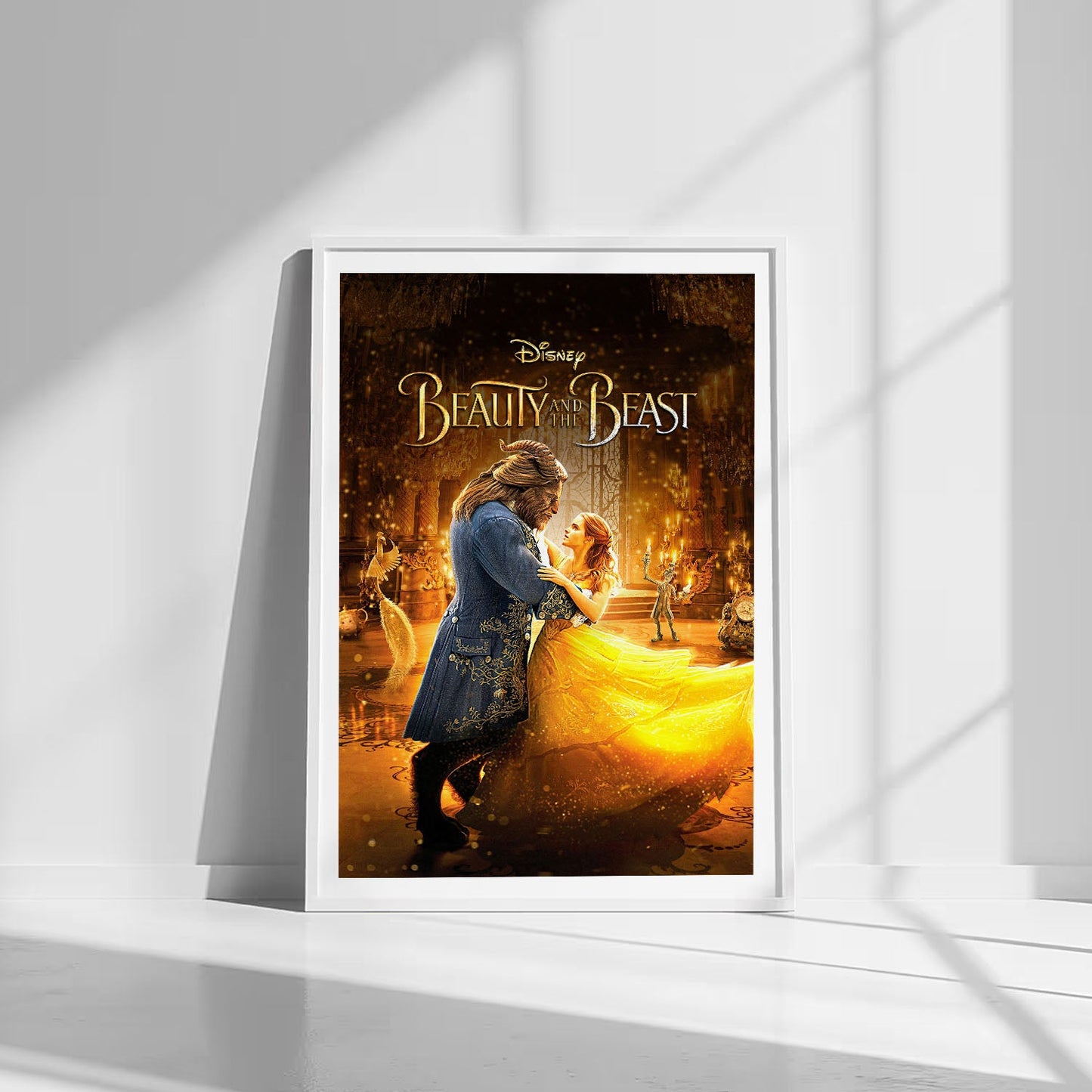 Flex Designs Poster Beauty and the Beast Live Action 8 x 10" Home Goods - Movie 2017 Movie Poster