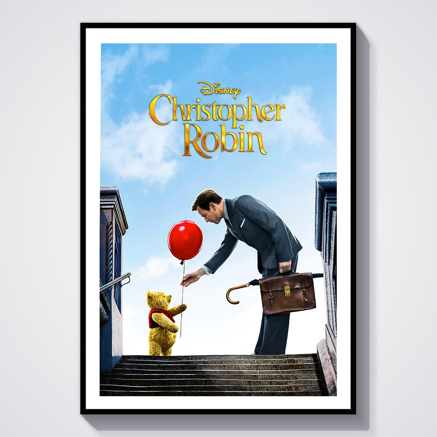 Flex Designs Poster Christopher Robin Live Action 8 x 10" Home Goods - Movie 2018 Movie Poster