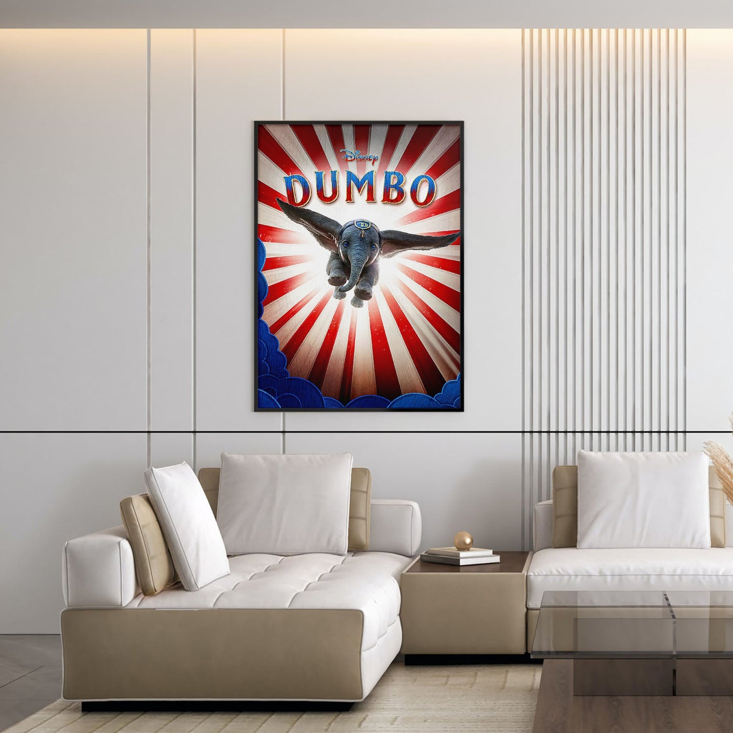 Flex Designs Poster Dumbo Live Action 5 x 7" Home Goods - Movie 2019 Movie Poster