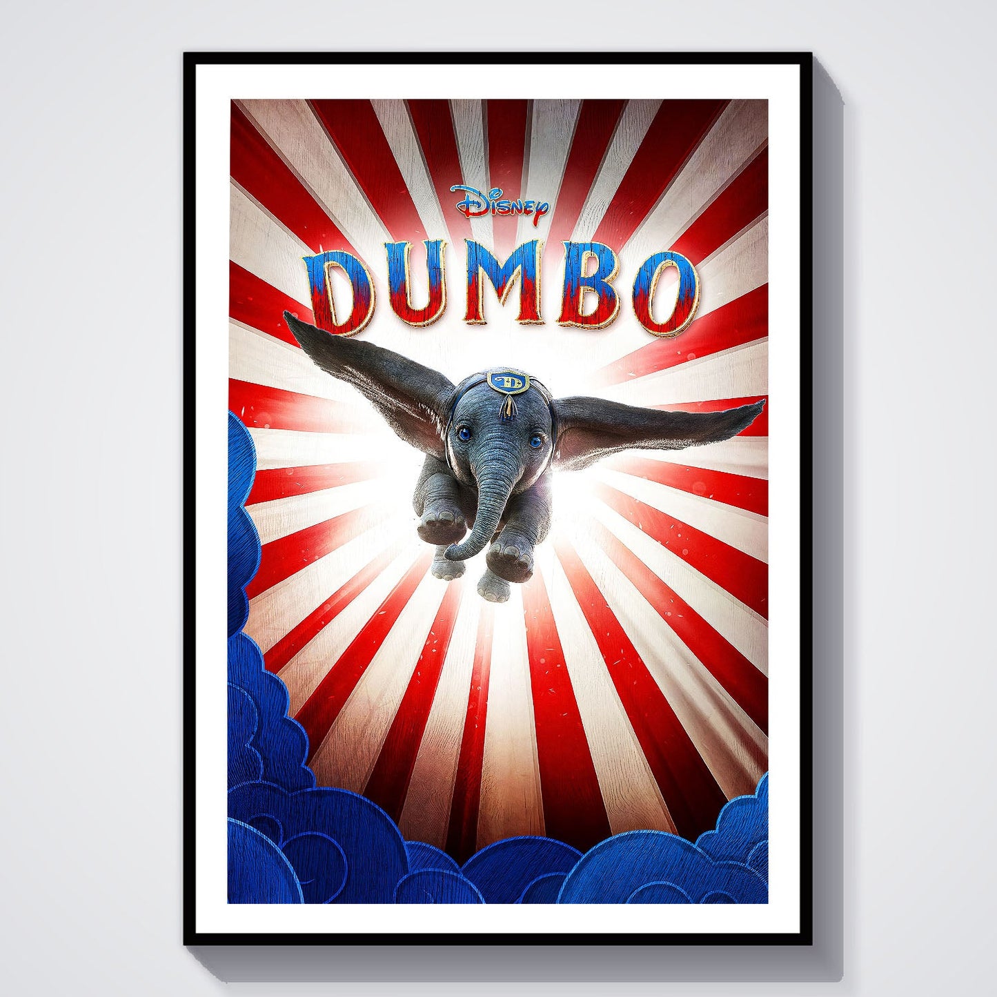 Flex Designs Poster Dumbo Live Action 8 x 10" Home Goods - Movie 2019 Movie Poster