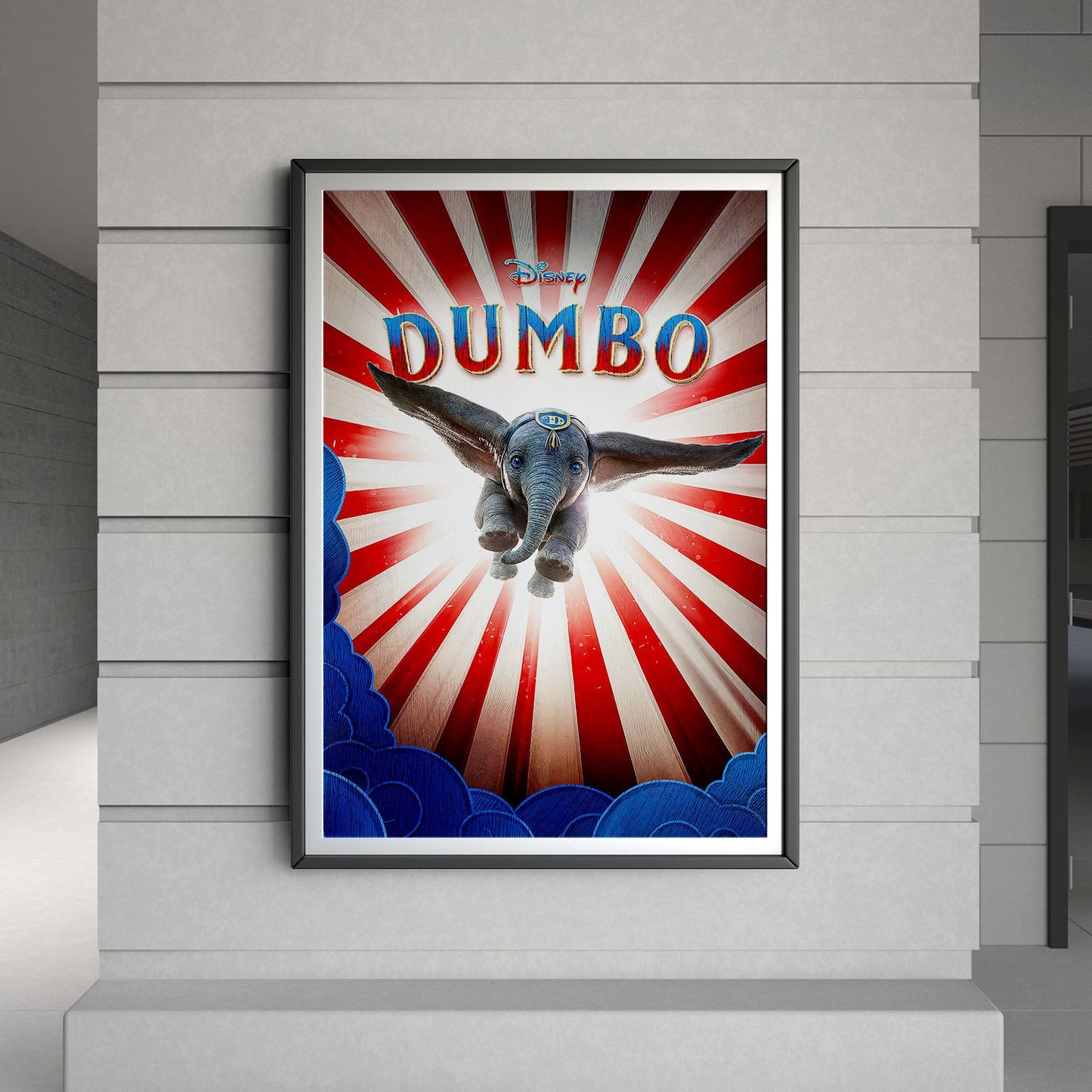 Flex Designs Poster Dumbo Live Action 8 x 10" Home Goods - Movie 2019 Movie Poster