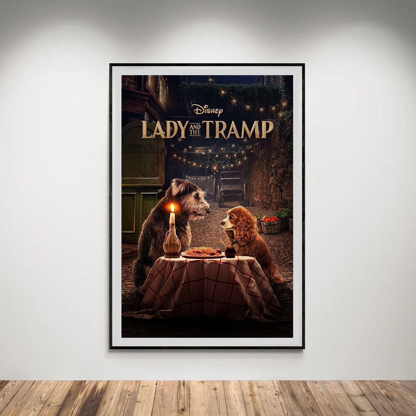 Flex Designs Poster Lady and the Tramp Live Action 5 x 7" Home Goods - Movie 2019 Movie Poster