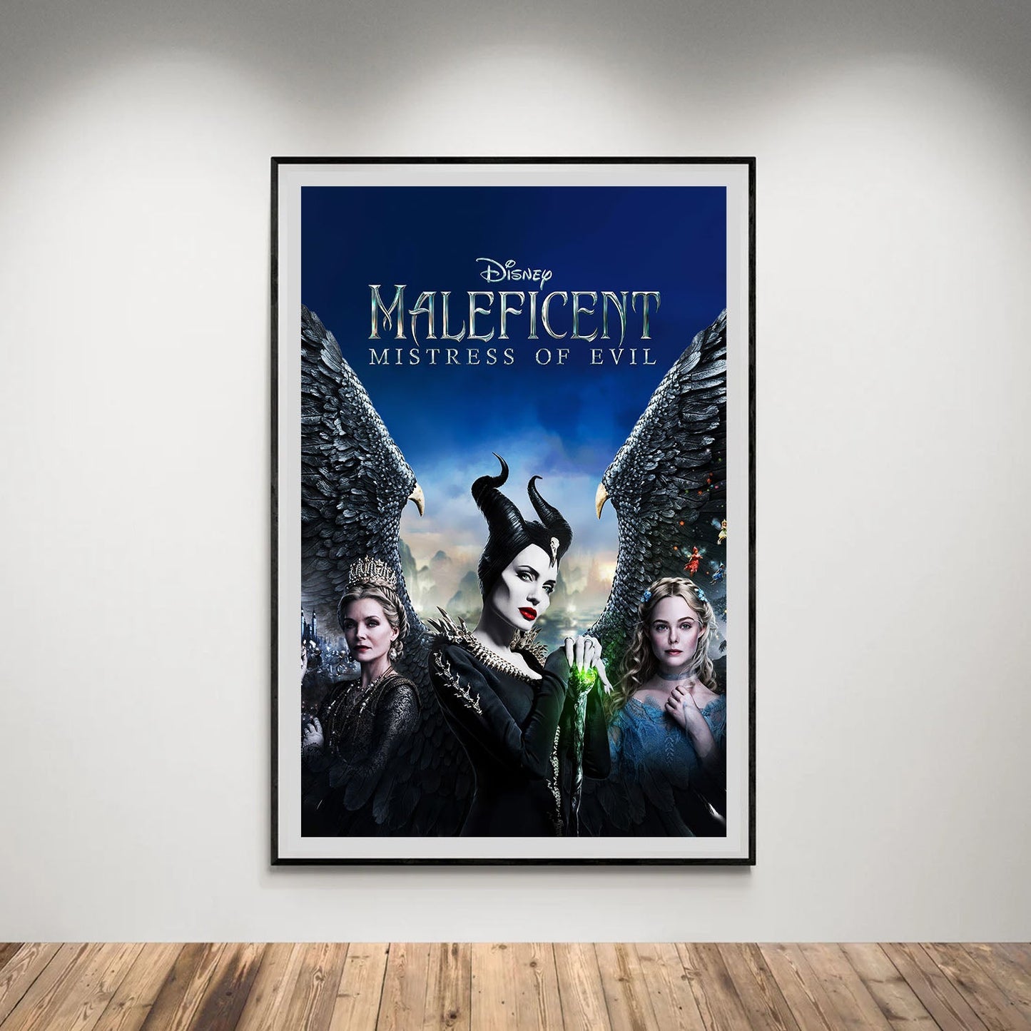 Flex Designs Poster Maleficent Mistress of Evil Live Action 5 x 7" Home Goods - Movie 2019 Movie Poster