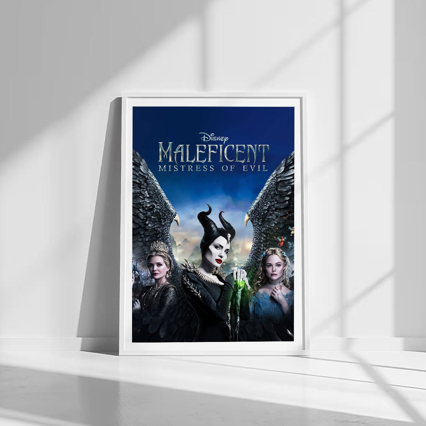 Flex Designs Poster Maleficent Mistress of Evil Live Action 8 x 10" Home Goods - Movie 2019 Movie Poster
