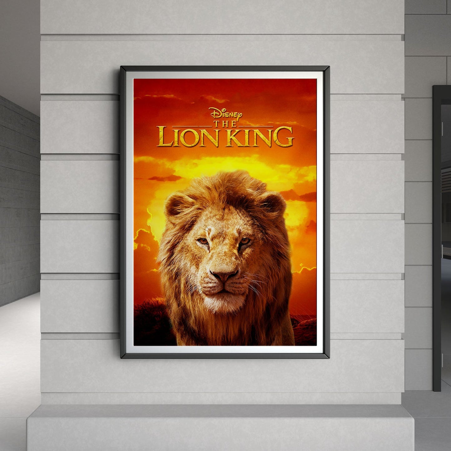 Flex Designs Poster The Lion King Live Action 8 x 10" Home Goods - Movie 2019 Movie Poster