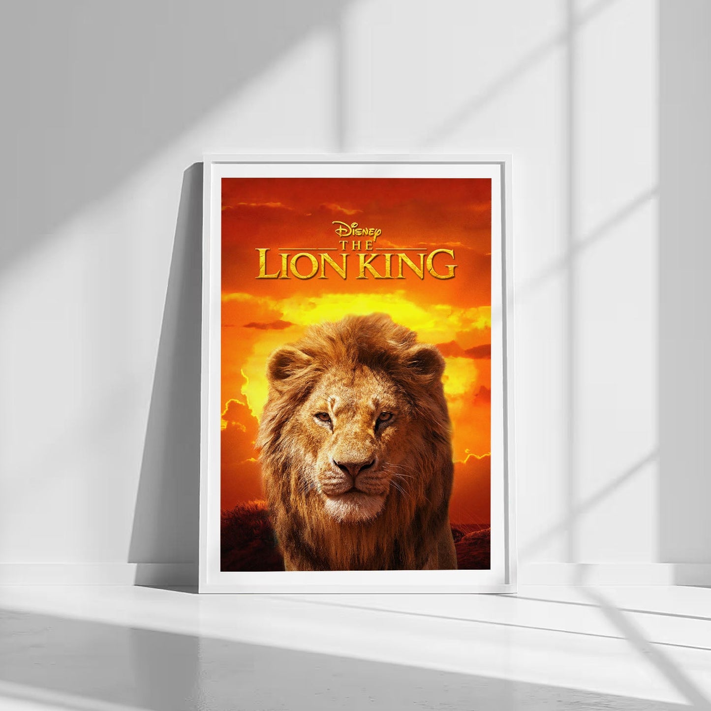 Flex Designs Poster The Lion King Live Action 8 x 10" Home Goods - Movie 2019 Movie Poster