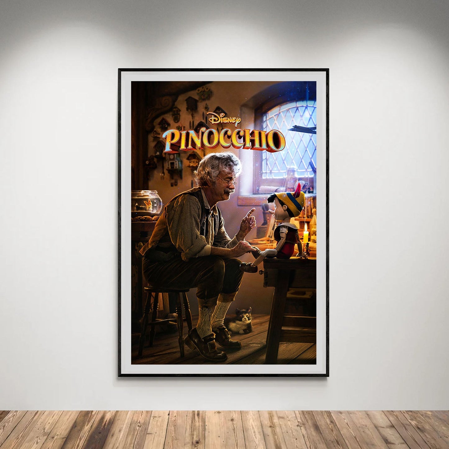 Flex Designs Poster Pinocchio Live Action 5 x 7" Home Goods - Movie 2022 Movie Poster