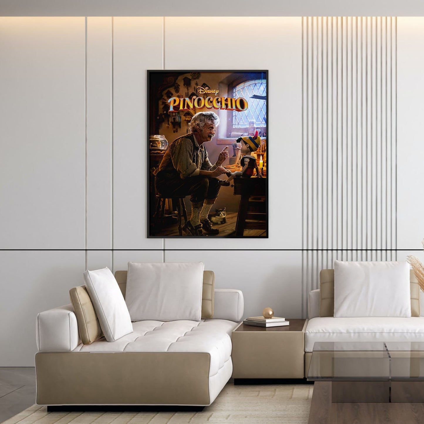 Flex Designs Poster Pinocchio Live Action 5 x 7" Home Goods - Movie 2022 Movie Poster
