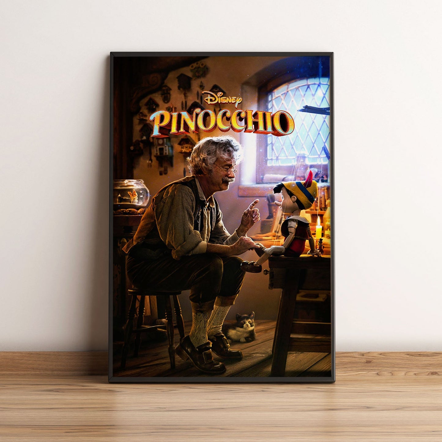 Flex Designs Poster Pinocchio Live Action 5 x 7" Home Goods - Movie 2022 Movie Poster