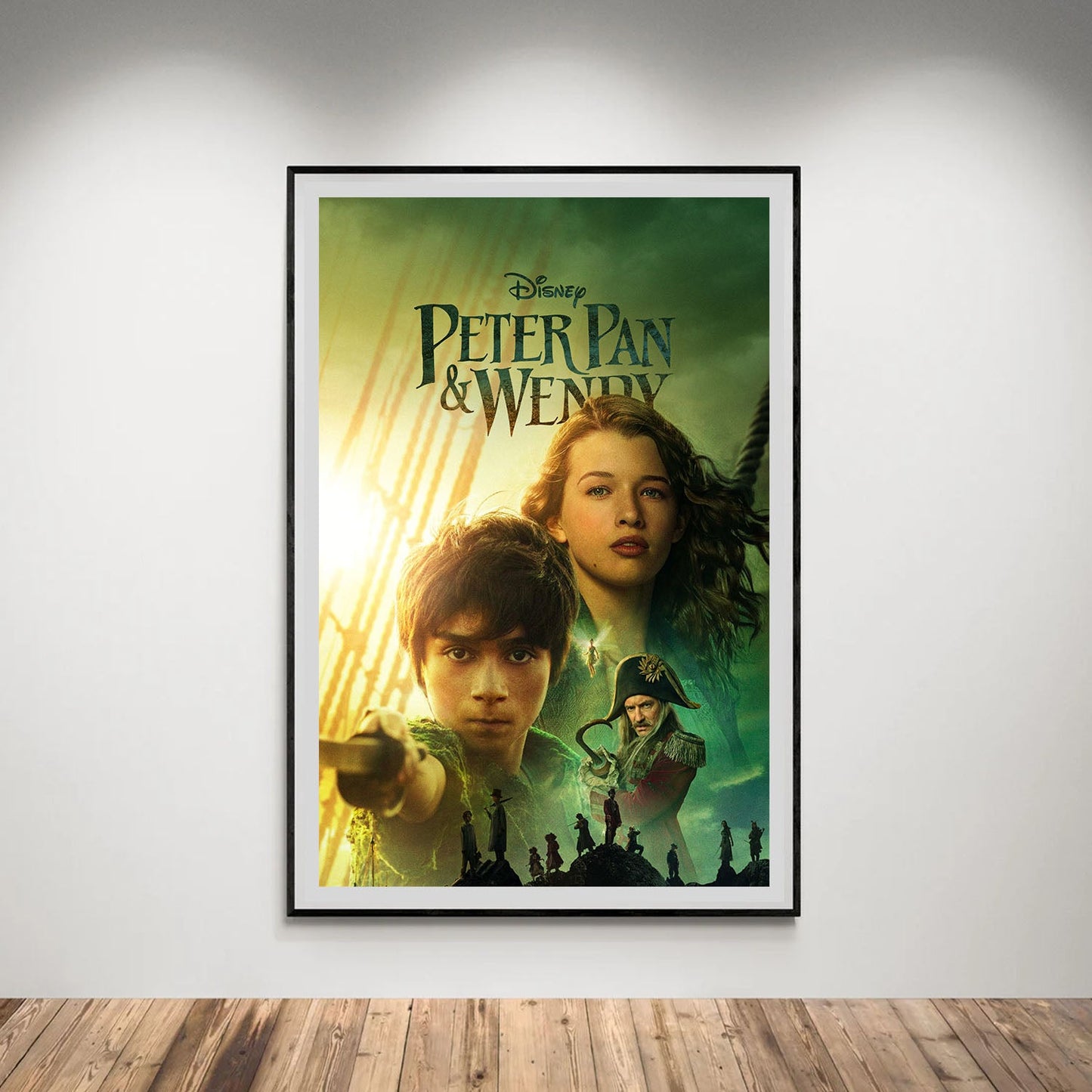 Flex Designs Poster Peter Pan Wendy Live Action 5 x 7" Home Goods - Movie 2023 Movie Poster