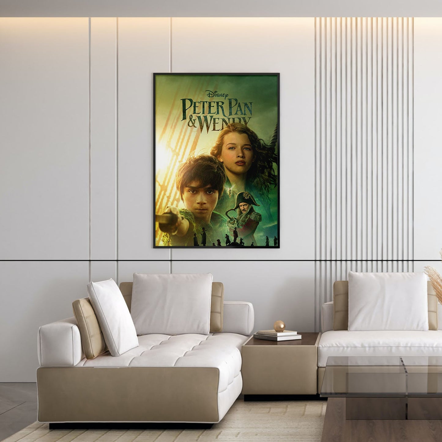 Flex Designs Poster Peter Pan Wendy Live Action 5 x 7" Home Goods - Movie 2023 Movie Poster