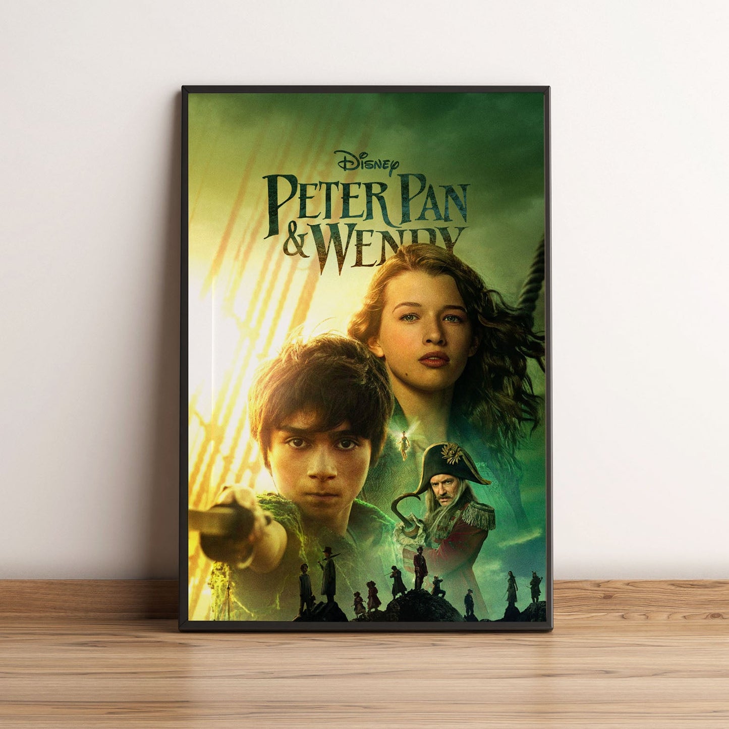 Flex Designs Poster Peter Pan Wendy Live Action 5 x 7" Home Goods - Movie 2023 Movie Poster