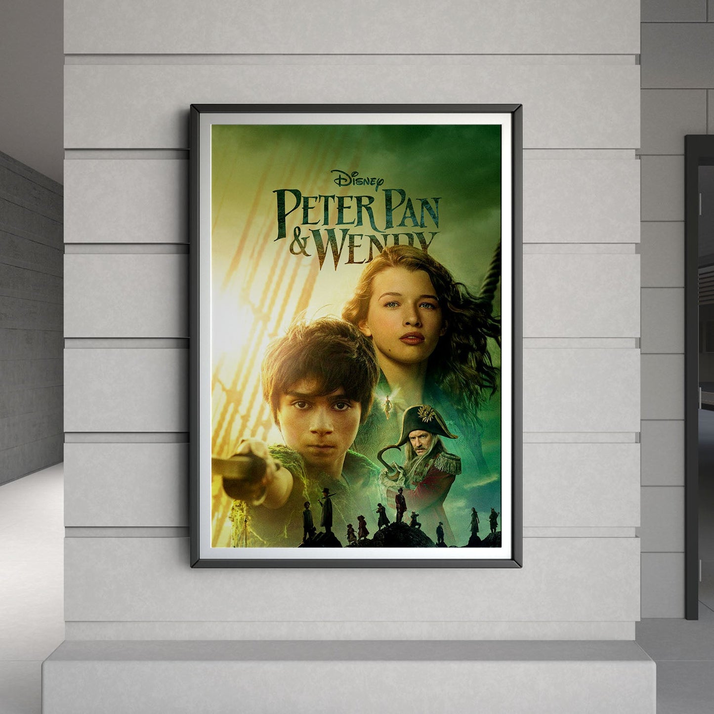Flex Designs Poster Peter Pan Wendy Live Action 8 x 10" Home Goods - Movie 2023 Movie Poster