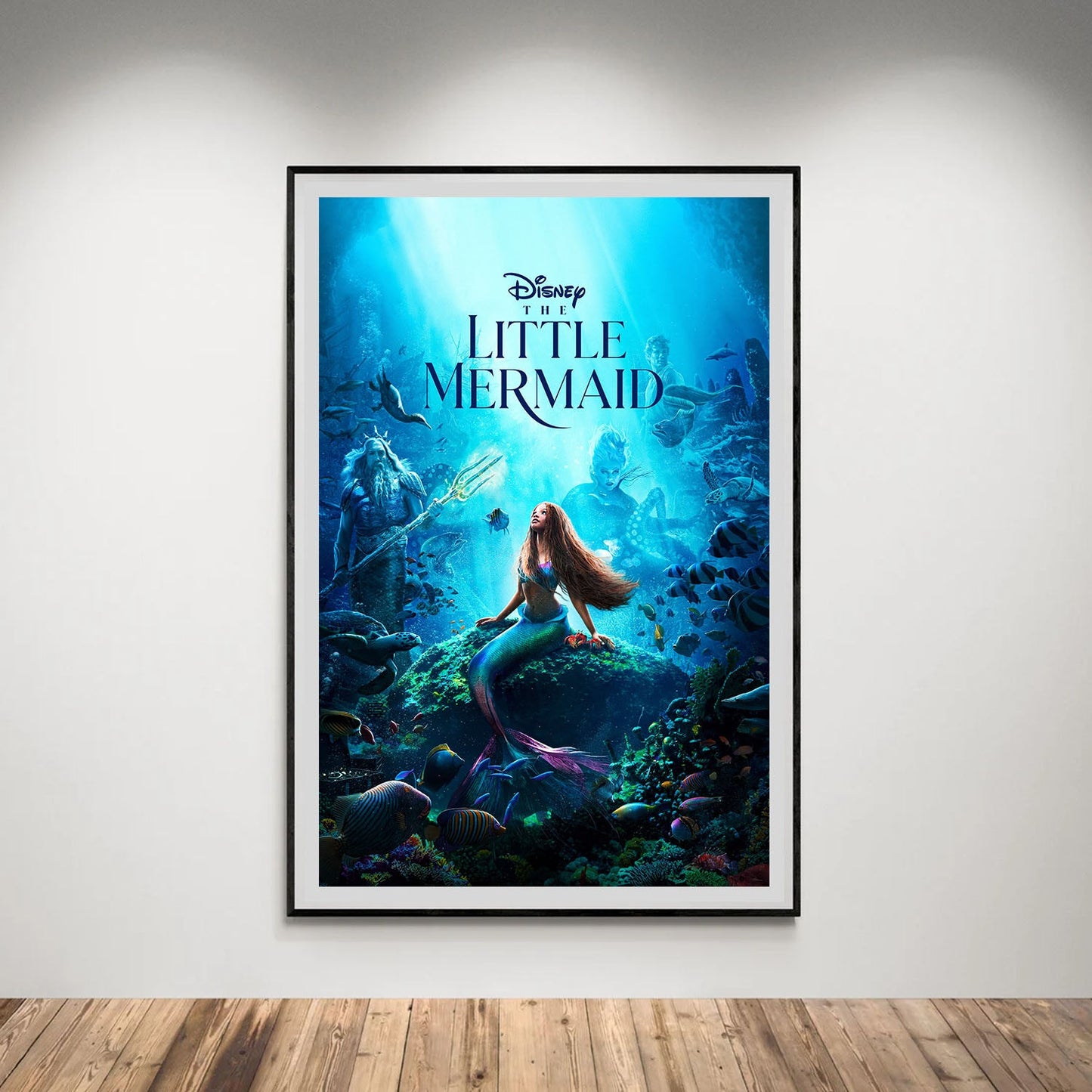 Flex Designs Poster The Little Mermaid Live Action 5 x 7" Home Goods - Movie 2023 Movie Poster
