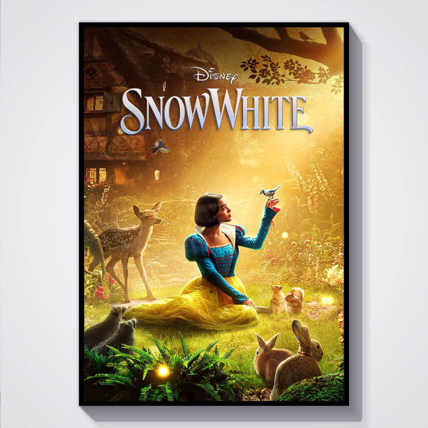 Flex Designs Poster Snow White Live Action 5 x 7" Home Goods - Movie 2025 Movie Poster