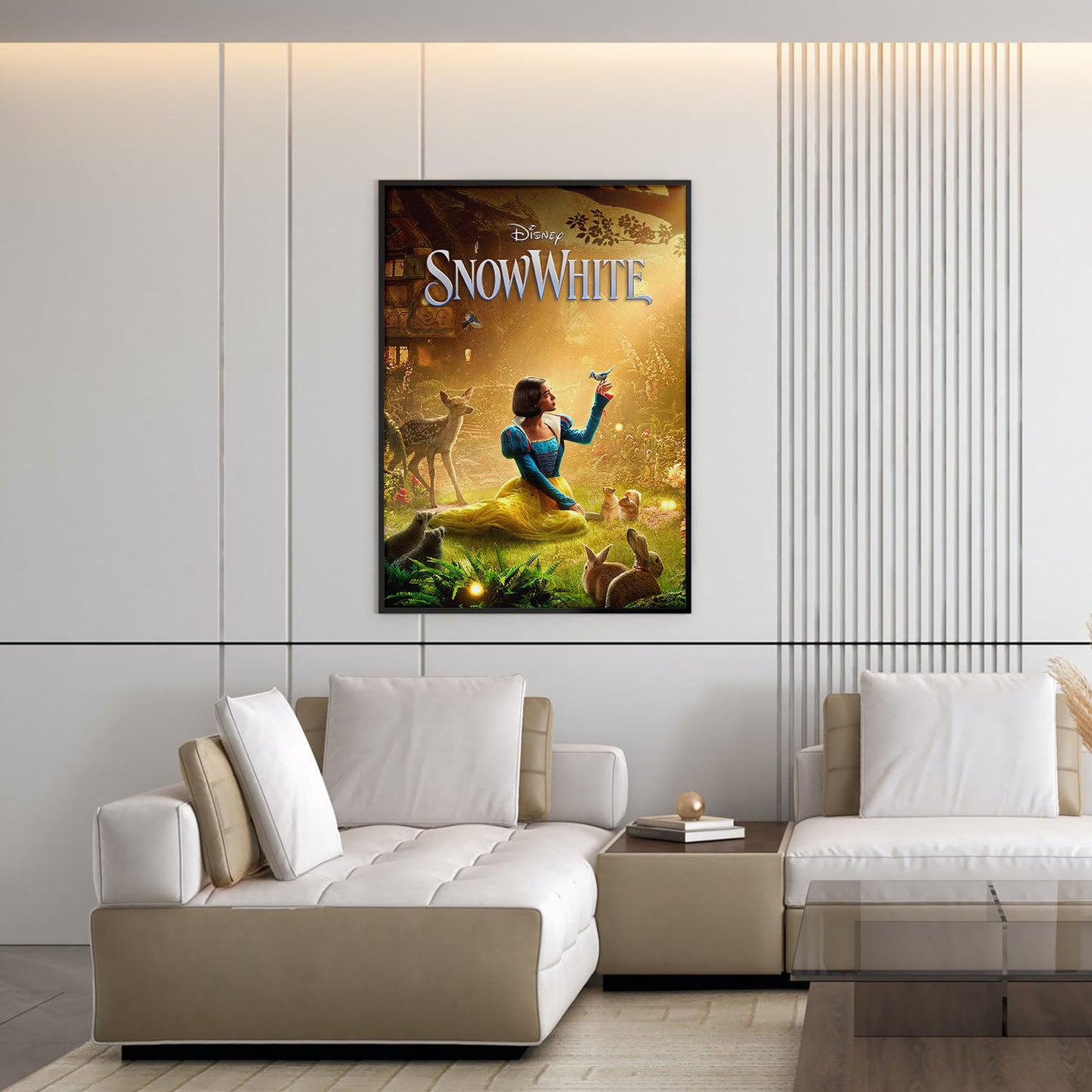 Flex Designs Poster Snow White Live Action 5 x 7" Home Goods - Movie 2025 Movie Poster