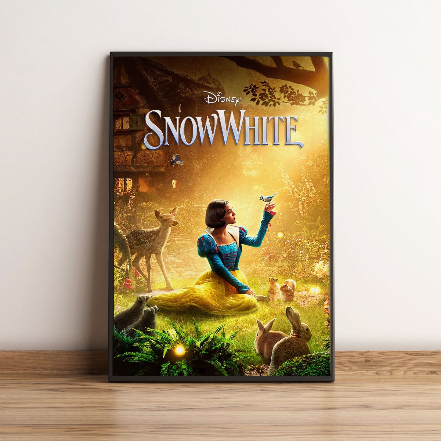 Flex Designs Poster Snow White Live Action 5 x 7" Home Goods - Movie 2025 Movie Poster