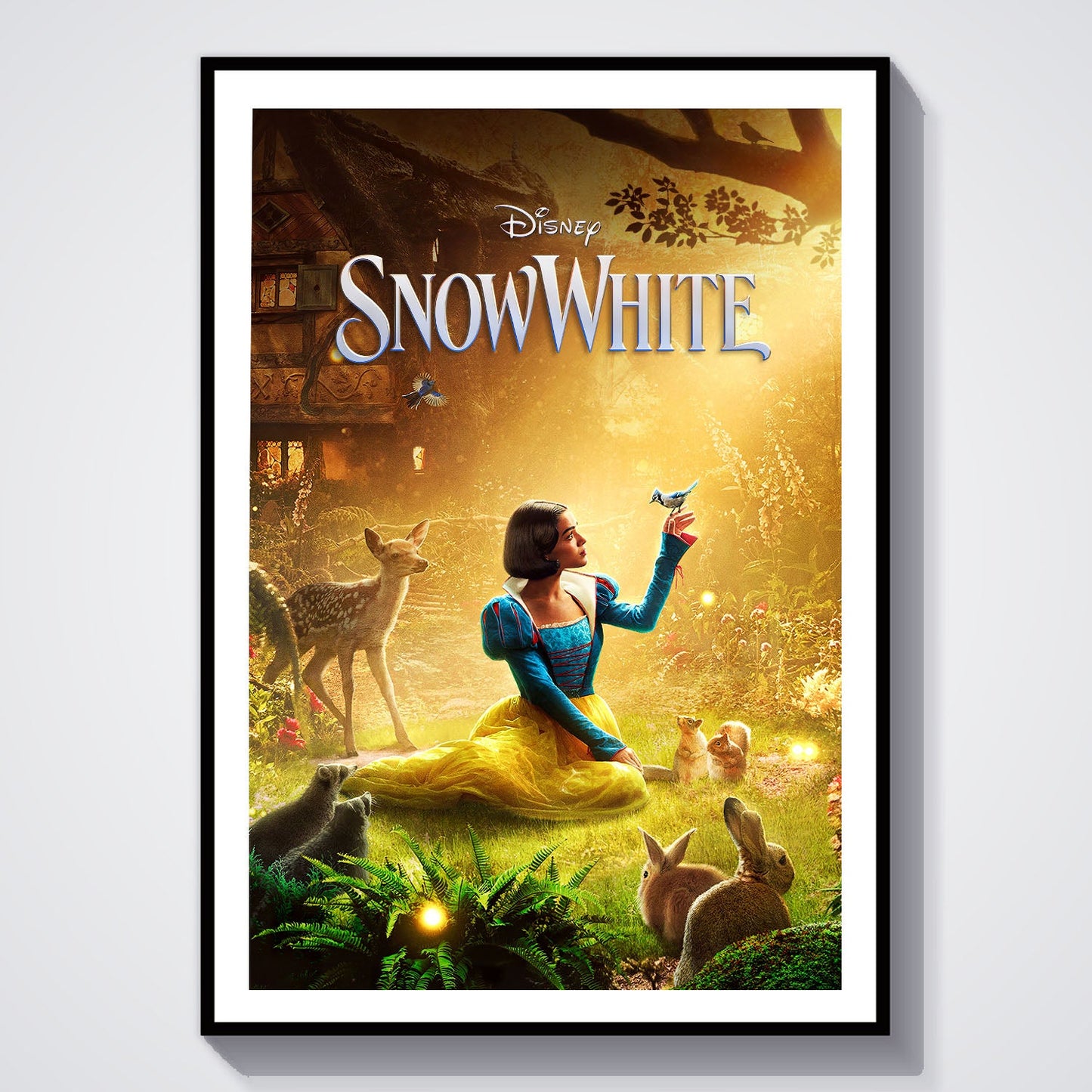 Flex Designs Poster Snow White Live Action 8 x 10" Home Goods - Movie 2025 Movie Poster