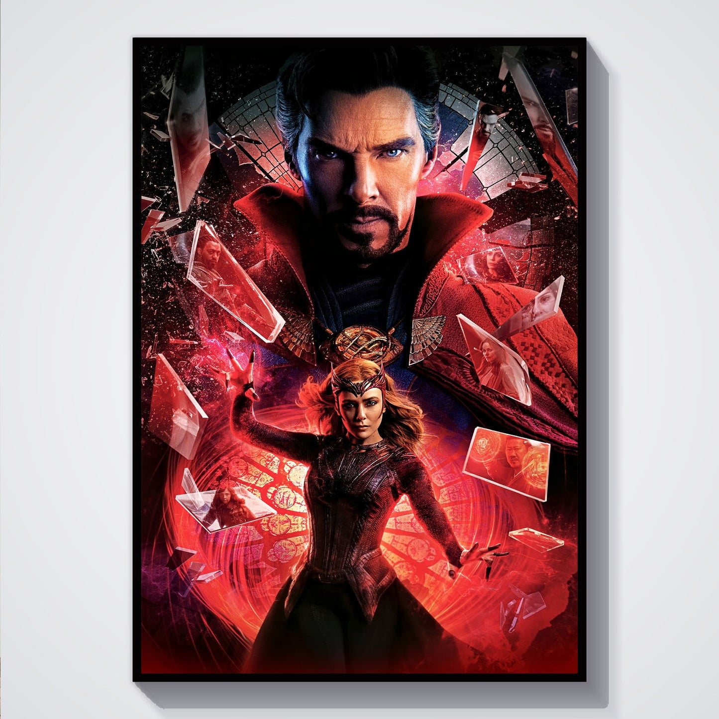 Flex Designs Poster Doctor Strange in the Multiverse of Madness Key Art 5 x 7" Home Goods - Movie 2022 Movie Poster