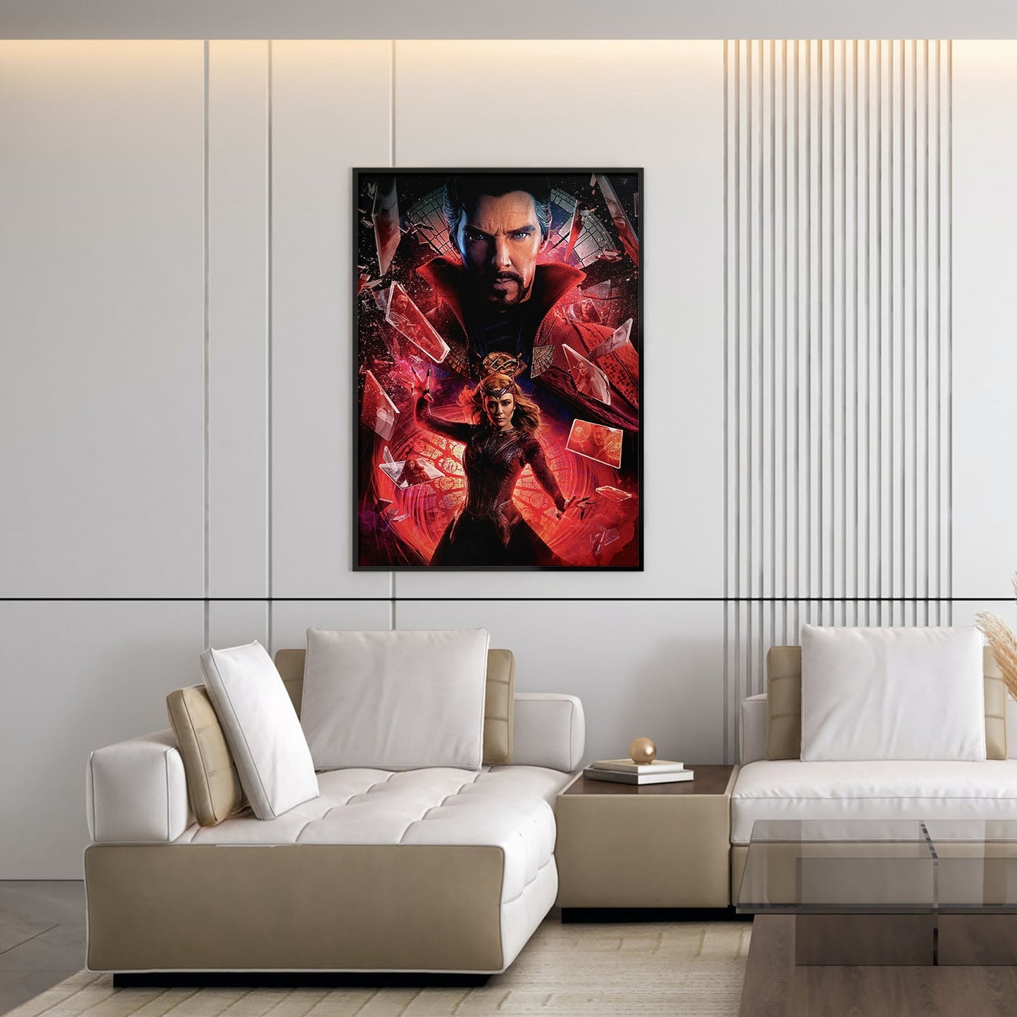 Flex Designs Poster Doctor Strange in the Multiverse of Madness Key Art 5 x 7" Home Goods - Movie 2022 Movie Poster