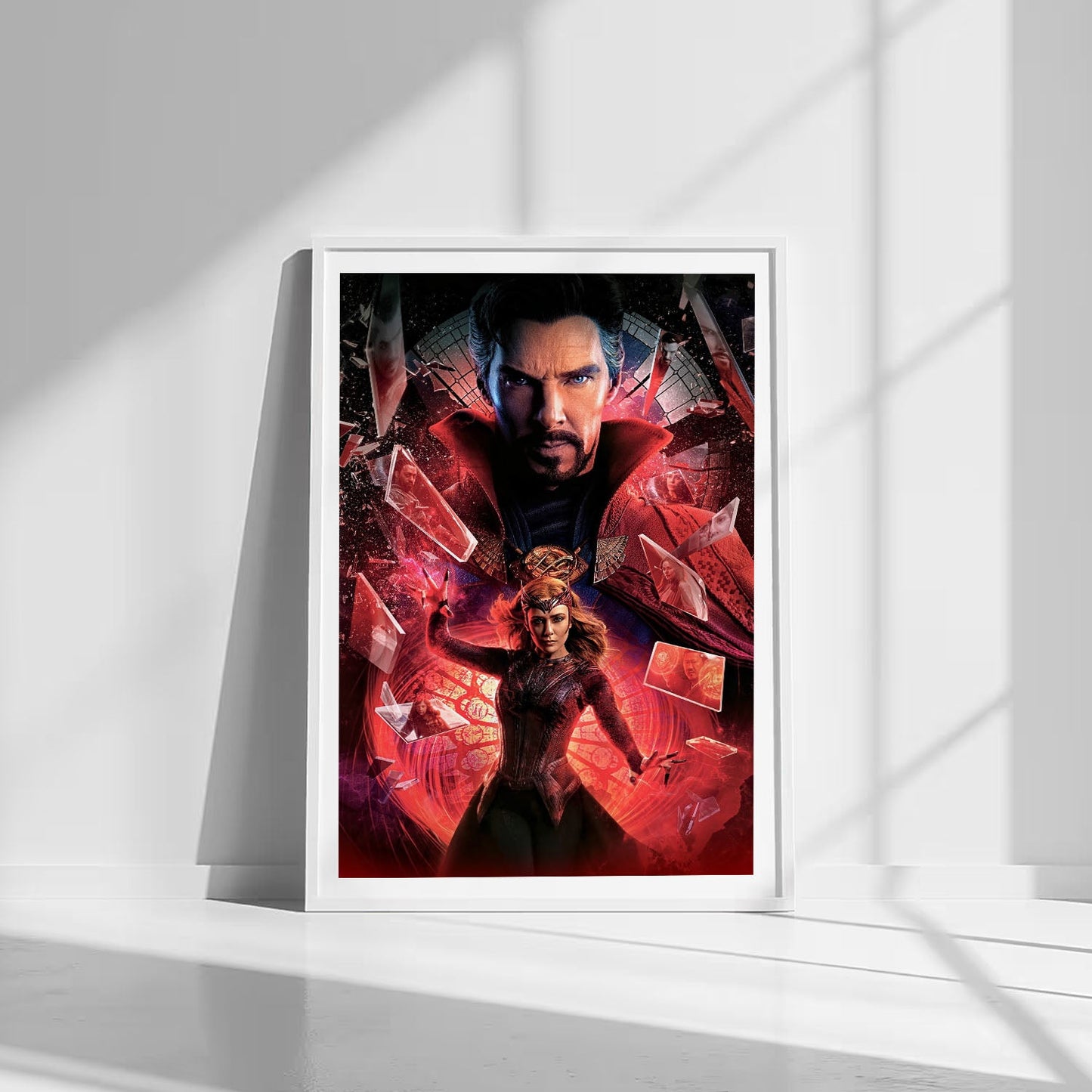 Flex Designs Poster Doctor Strange in the Multiverse of Madness Key Art 8 x 10" Home Goods - Movie 2022 Movie Poster