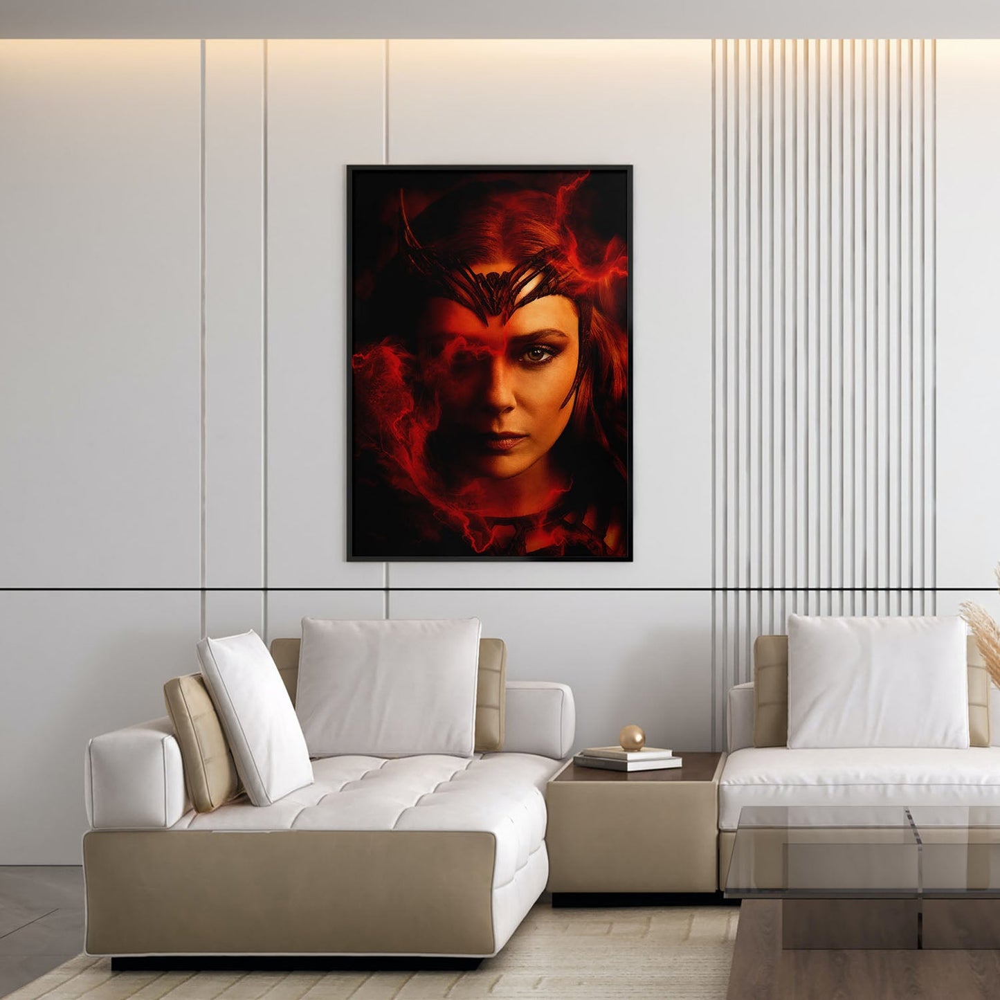 Flex Designs Poster Doctor Strange in the Multiverse of Madness Wanda 5 x 7" Home Goods - Movie 2022 Movie Poster