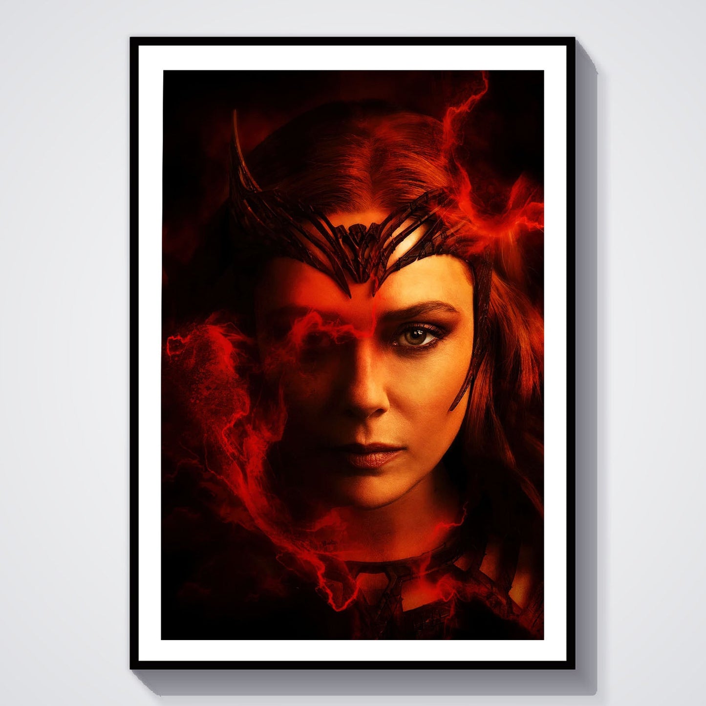 Flex Designs Poster Doctor Strange in the Multiverse of Madness Wanda 8 x 10" Home Goods - Movie 2022 Movie Poster