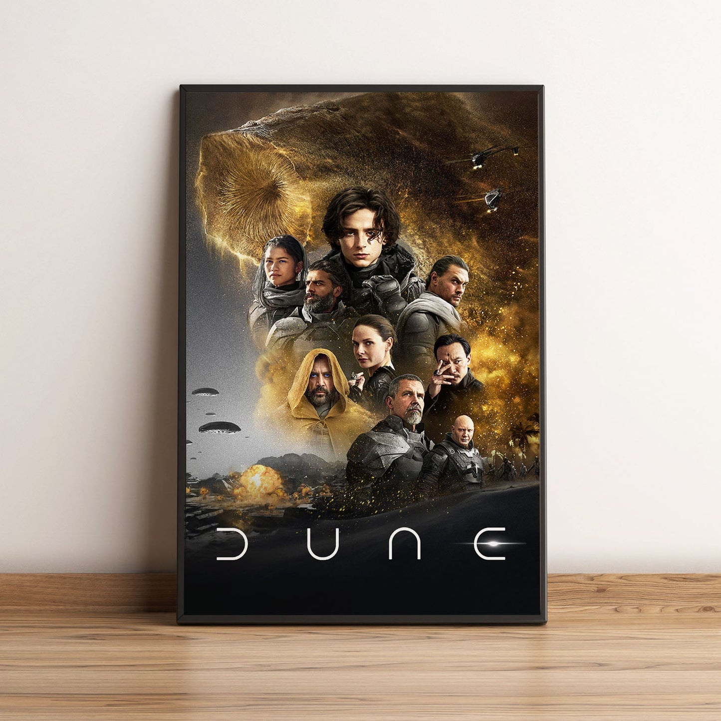 Flex Designs Poster Dune 5 x 7" Home Goods - Movie 2021 Movie Poster