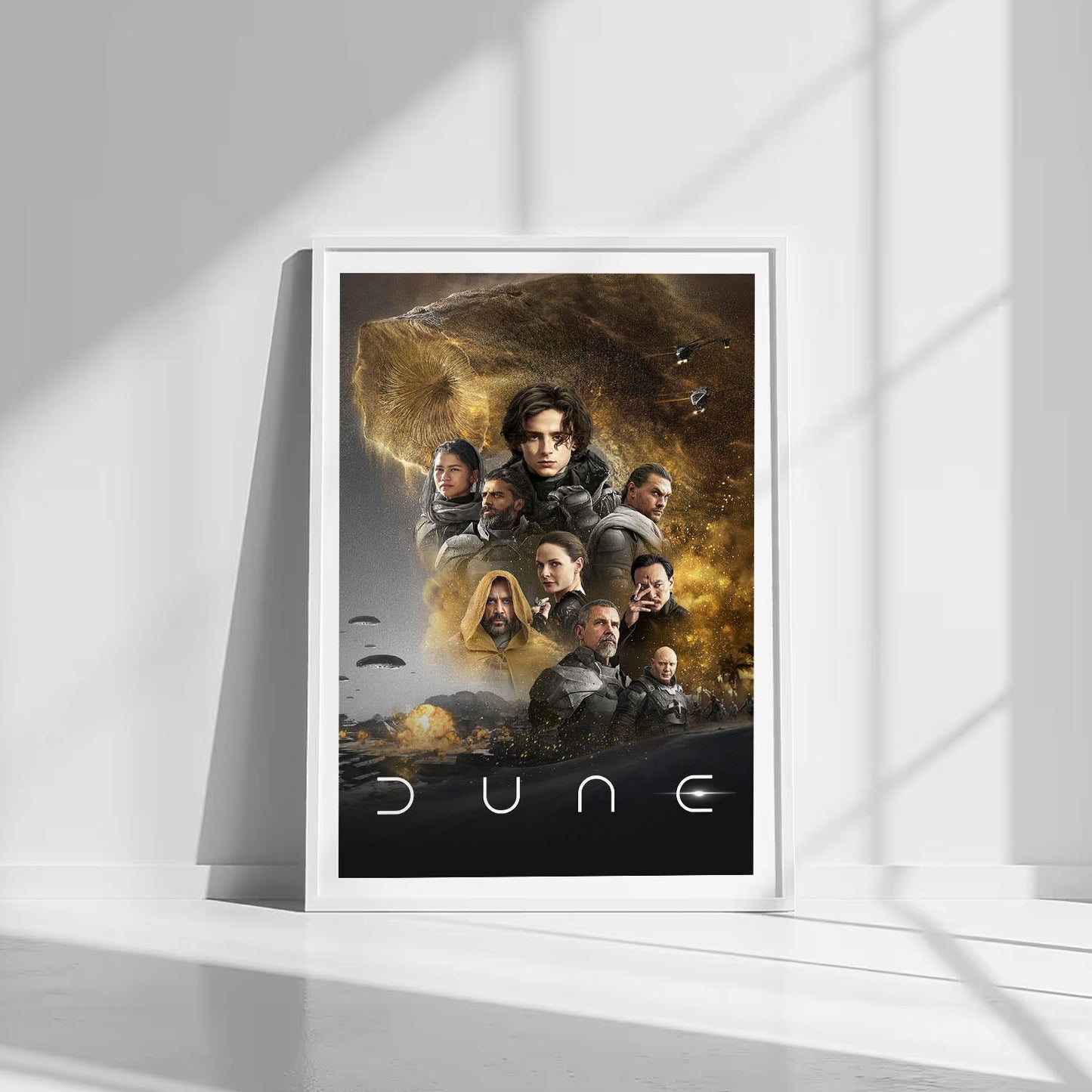 Flex Designs Poster Dune 8 x 10" Home Goods - Movie 2021 Movie Poster