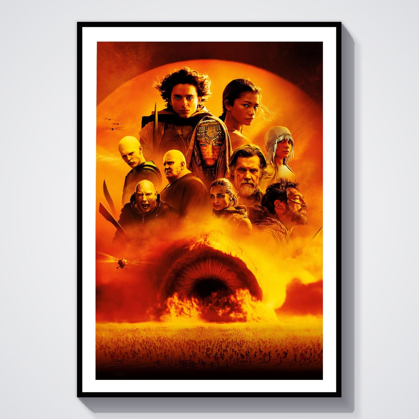 Flex Designs Poster Dune - Part Two Key Art 8 x 10" Home Goods - Movie 2024 Movie Poster