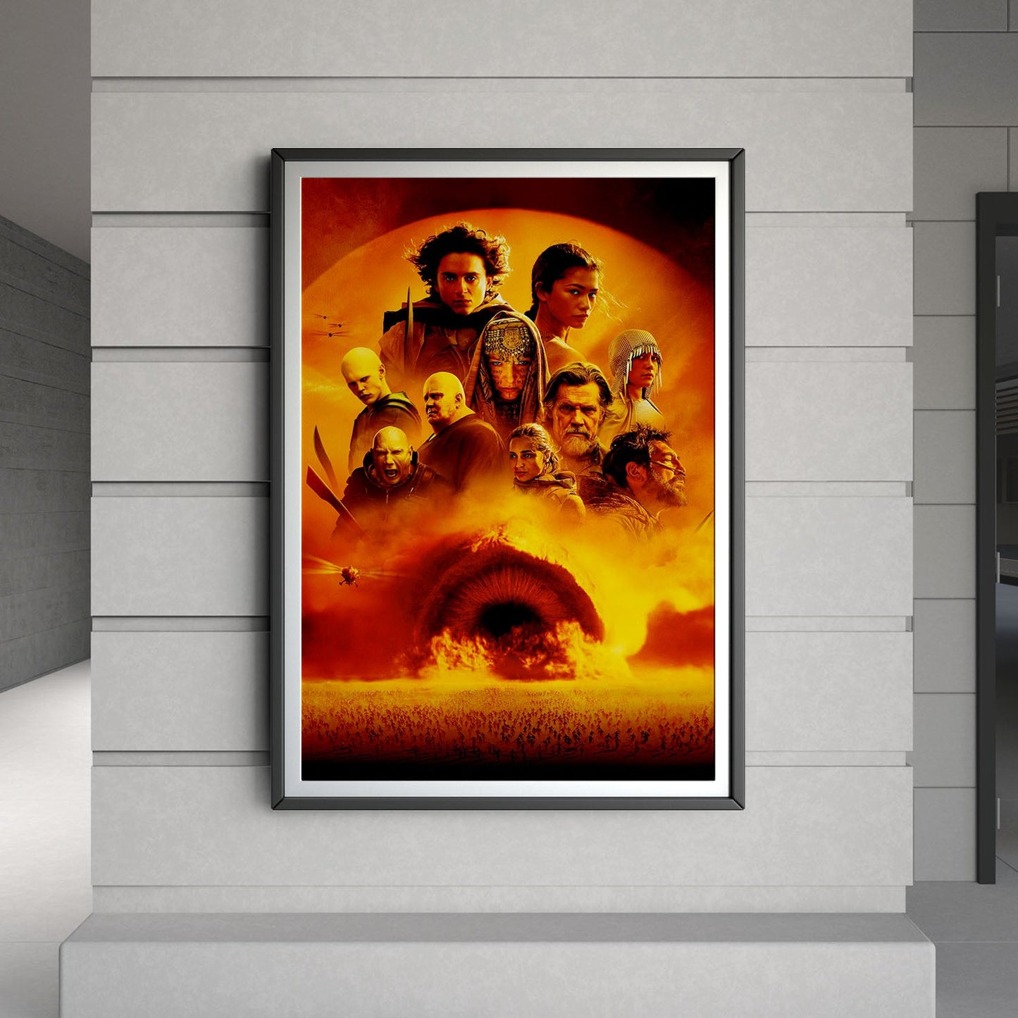 Flex Designs Poster Dune - Part Two Key Art 8 x 10" Home Goods - Movie 2024 Movie Poster