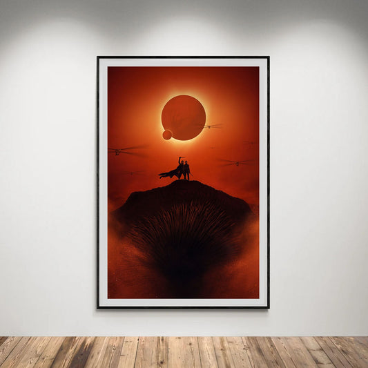 Flex Designs Poster Dune - Part Two Minimalist 5 x 7" Home Goods - Movie 2024 Movie Poster