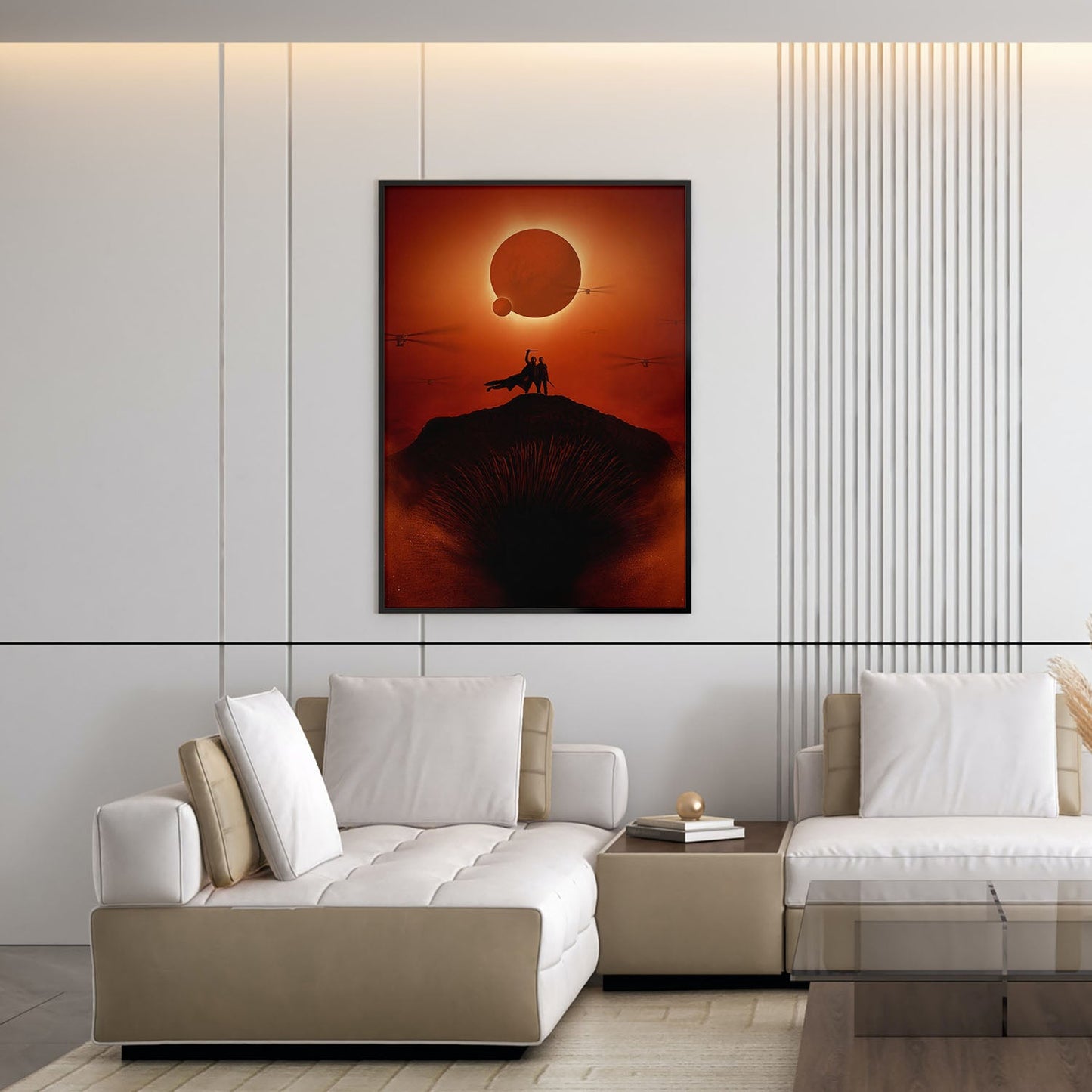 Flex Designs Poster Dune - Part Two Minimalist 5 x 7" Home Goods - Movie 2024 Movie Poster