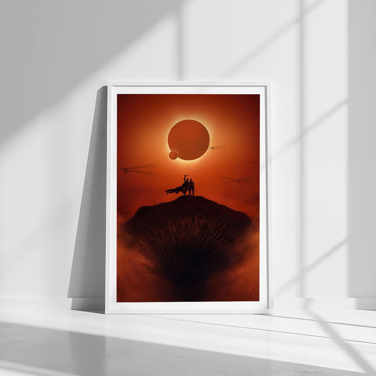 Flex Designs Poster Dune - Part Two Minimalist 8 x 10" Home Goods - Movie 2024 Movie Poster