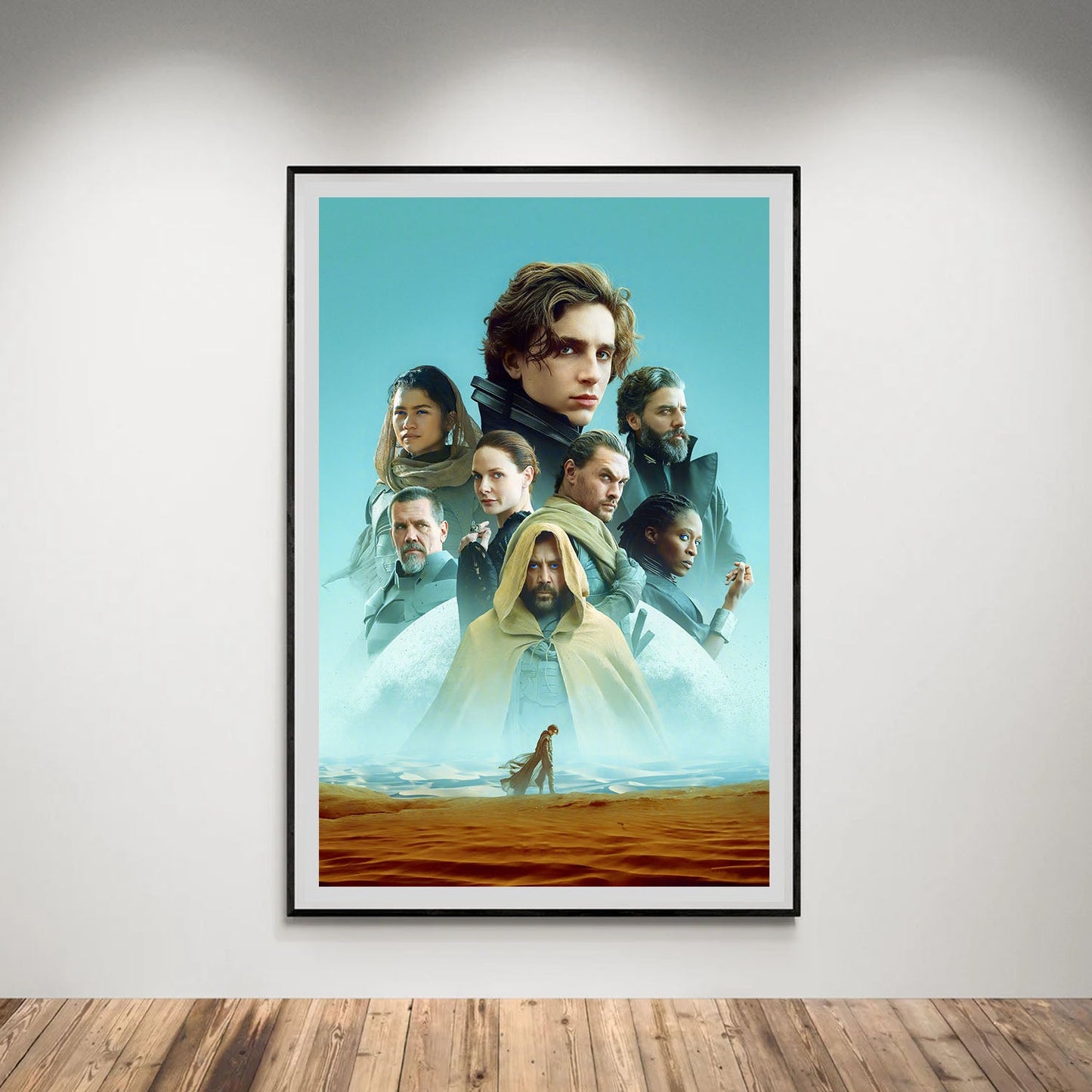 Flex Designs Poster Dune Textless 5 x 7" Home Goods - Movie 2021 Movie Poster