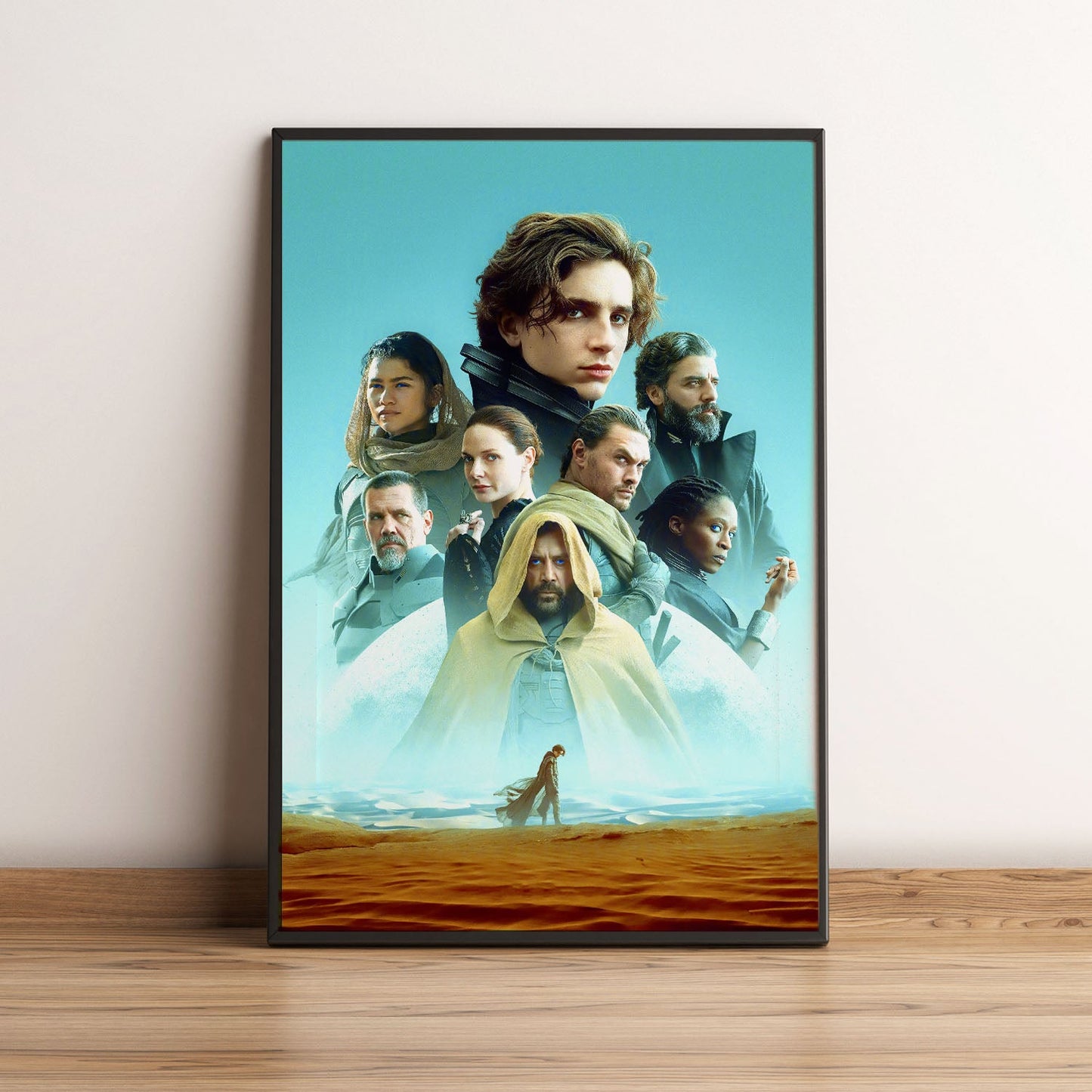 Flex Designs Poster Dune Textless 5 x 7" Home Goods - Movie 2021 Movie Poster
