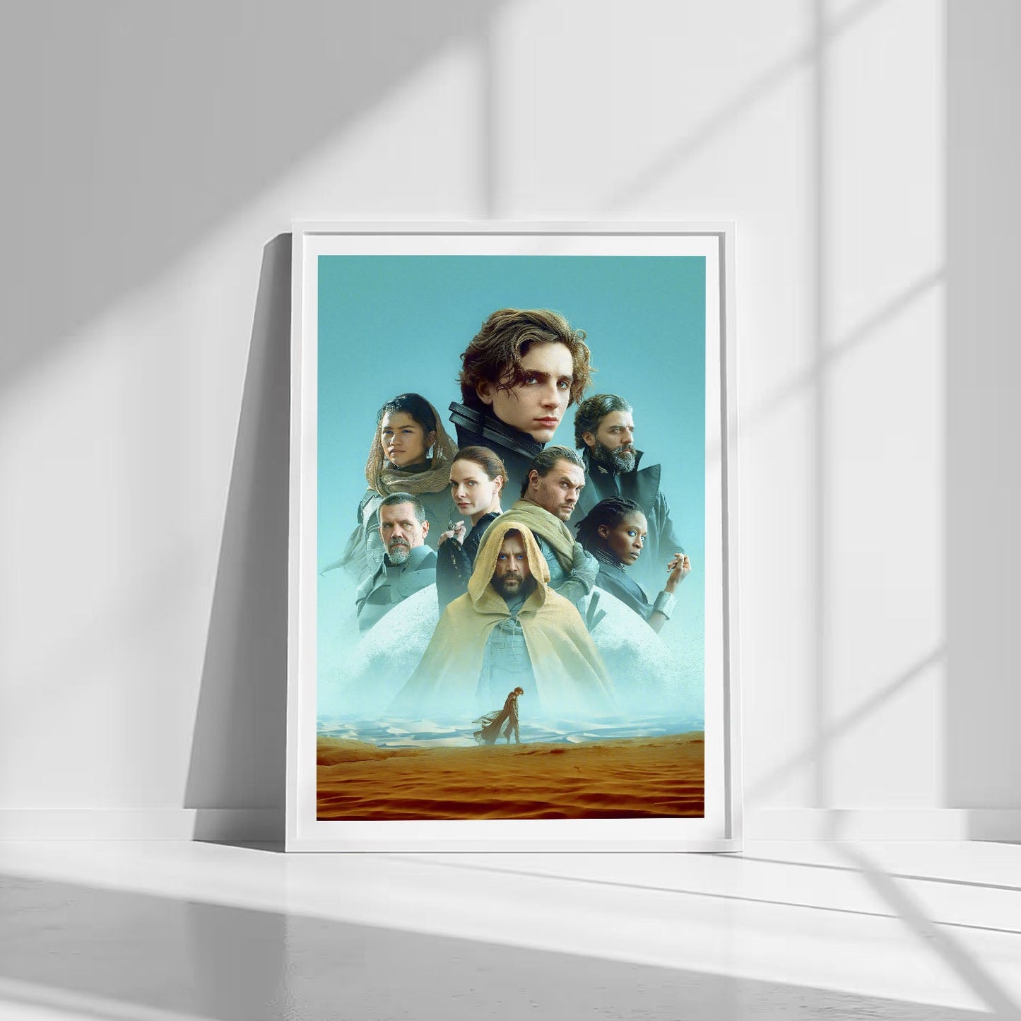 Flex Designs Poster Dune Textless 8 x 10" Home Goods - Movie 2021 Movie Poster