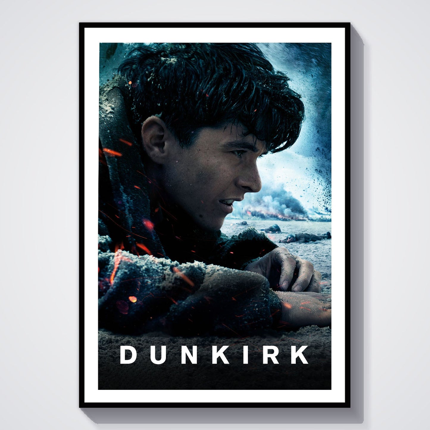 Flex Designs Poster Dunkirk 8 x 10" Home Goods - Movie 2017 Movie Poster