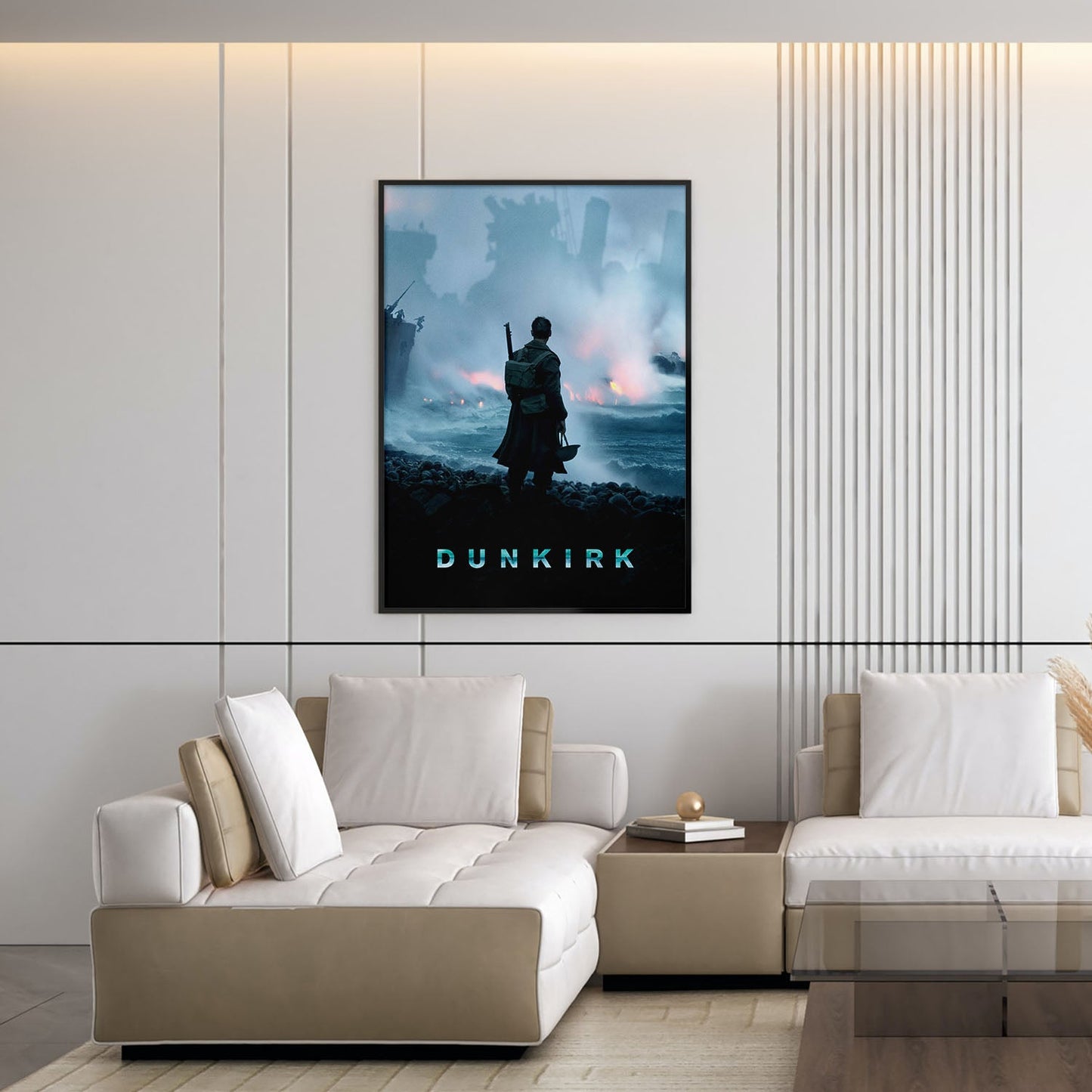 Flex Designs Poster Dunkirk Cinematic 5 x 7" Home Goods - Movie 2017 Movie Poster