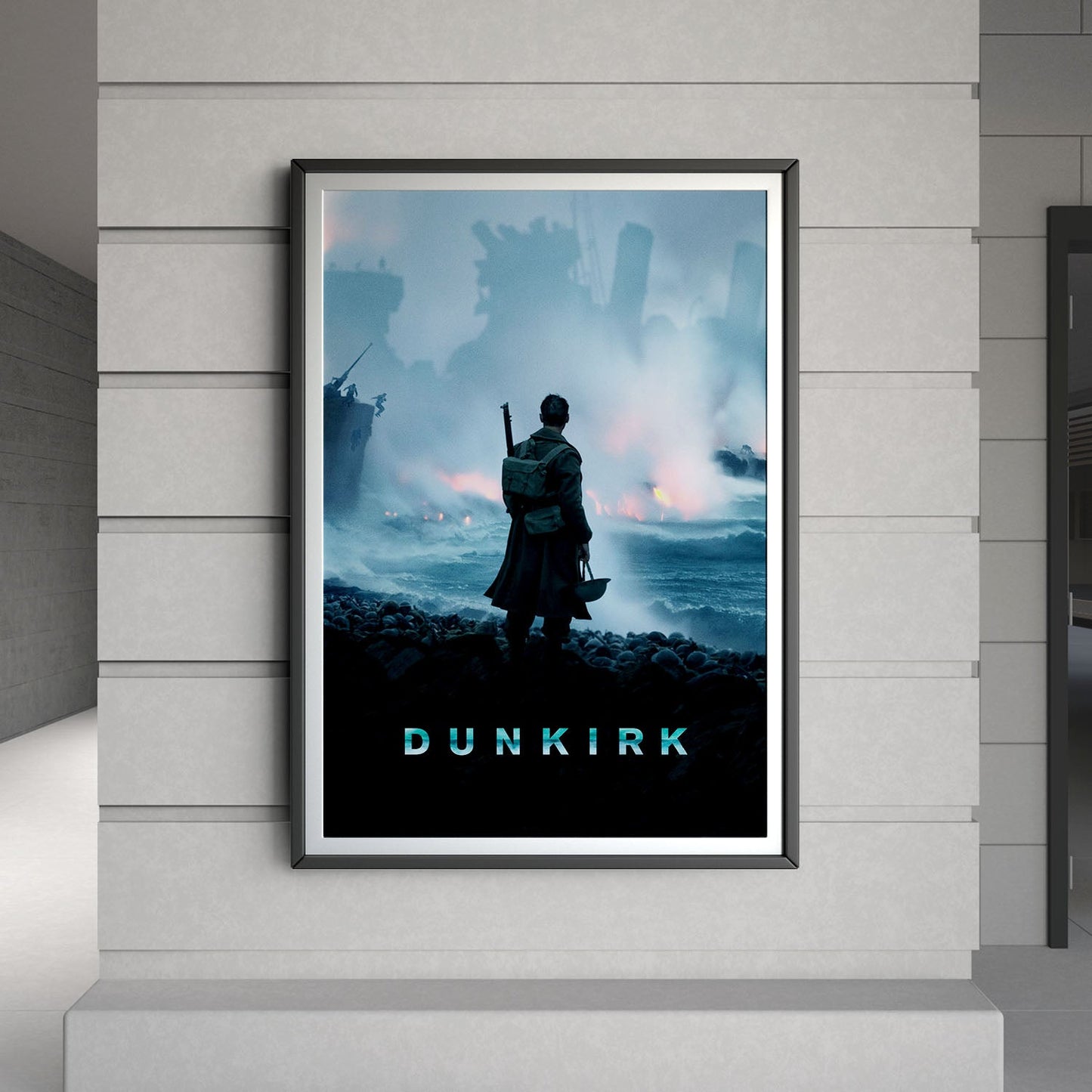 Flex Designs Poster Dunkirk Cinematic 8 x 10" Home Goods - Movie 2017 Movie Poster