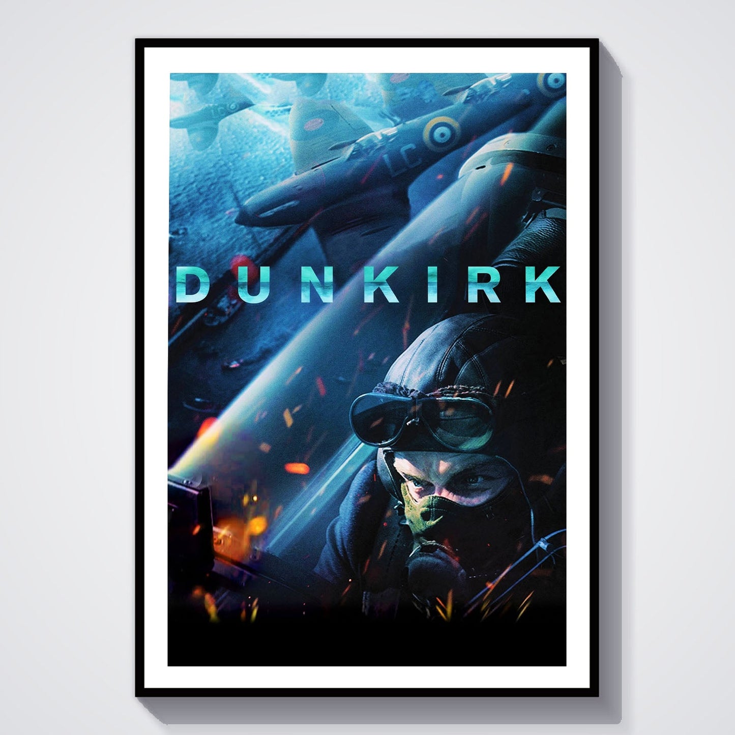Flex Designs Poster Dunkirk Theatrical 8 x 10" Home Goods - Movie 2017 Movie Poster