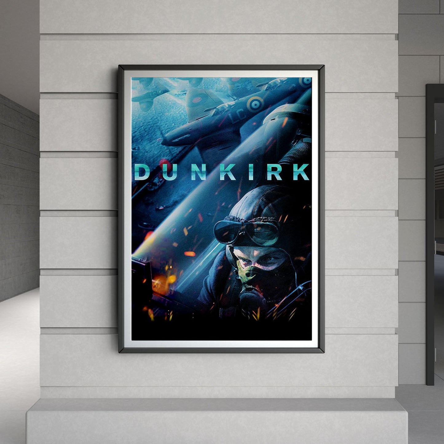 Flex Designs Poster Dunkirk Theatrical 8 x 10" Home Goods - Movie 2017 Movie Poster