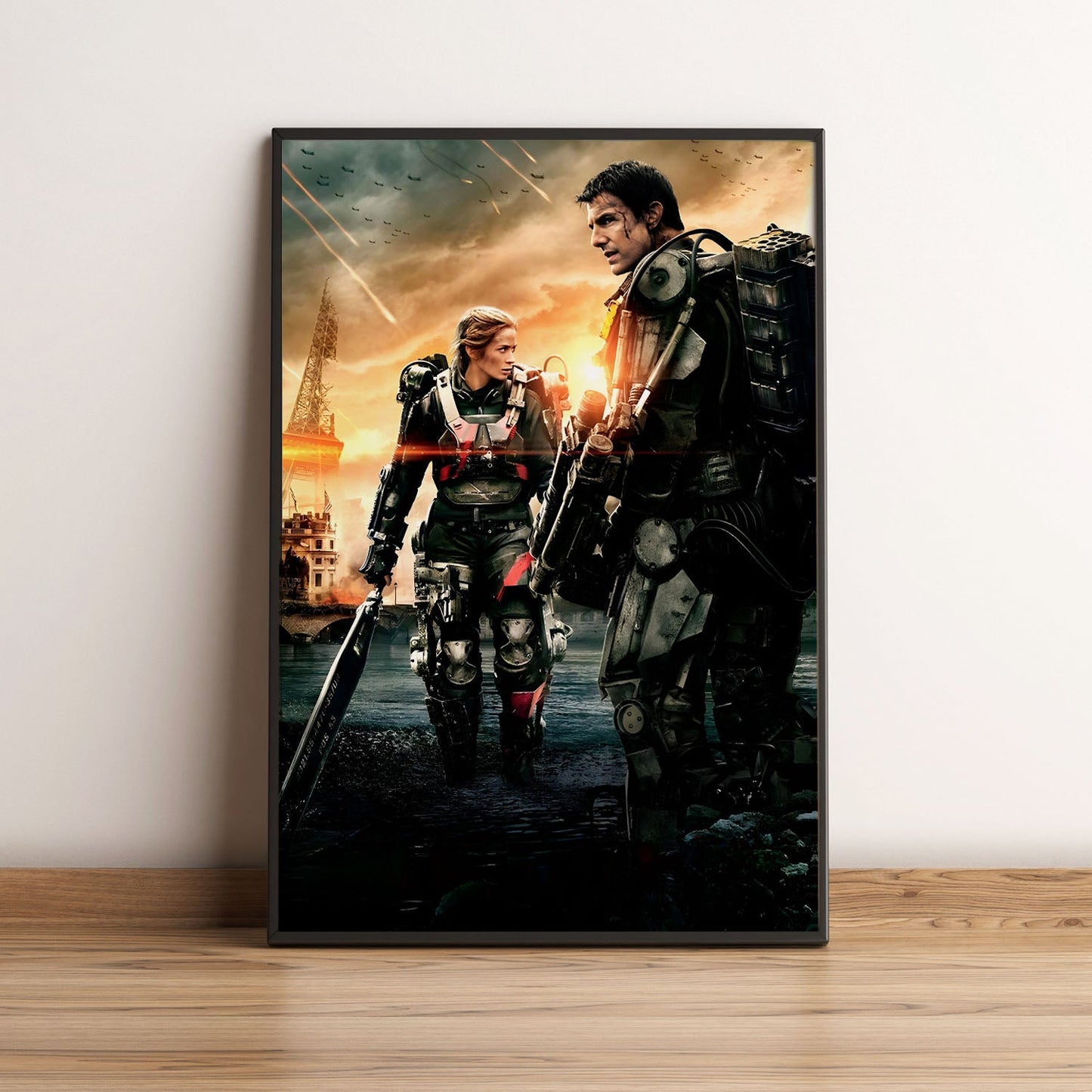 Flex Designs Poster Edge of Tomorrow Key Art 5 x 7" Home Goods - Movie 2014 Movie Poster