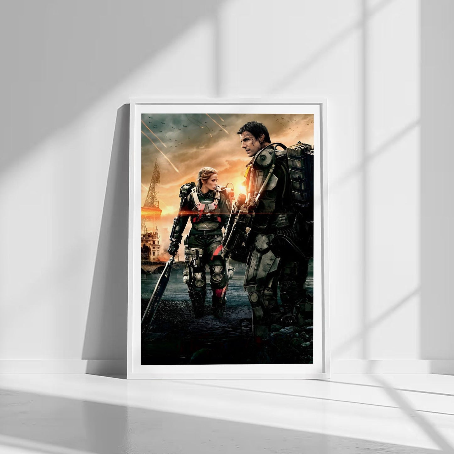 Flex Designs Poster Edge of Tomorrow Key Art 8 x 10" Home Goods - Movie 2014 Movie Poster