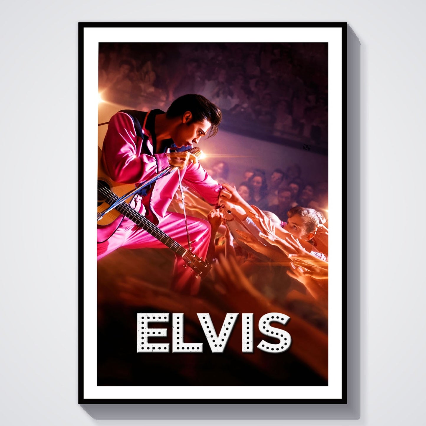 Flex Designs Poster Elvis 8 x 10" Home Goods - Movie 2022 Movie Poster