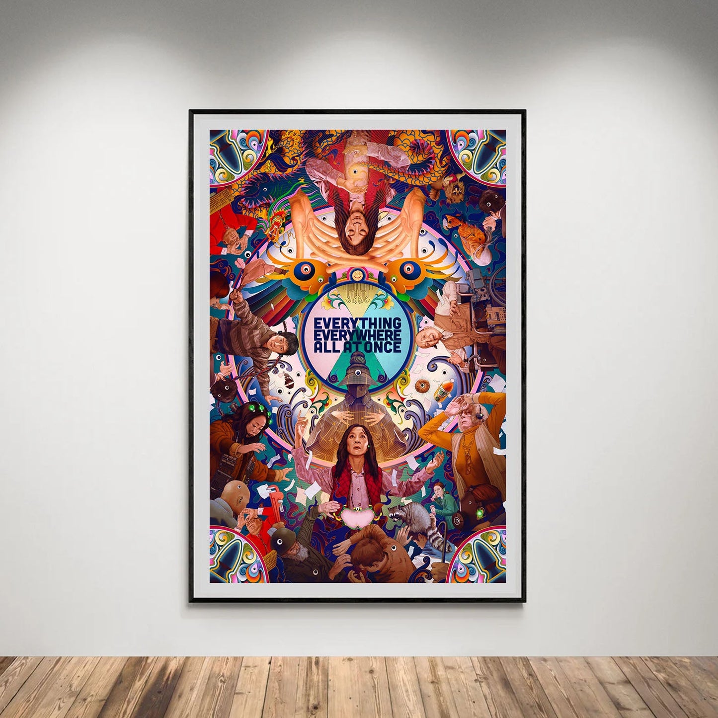 Flex Designs Poster Everything Everywhere All at Once 5 x 7" Home Goods - Movie 2022 Movie Poster