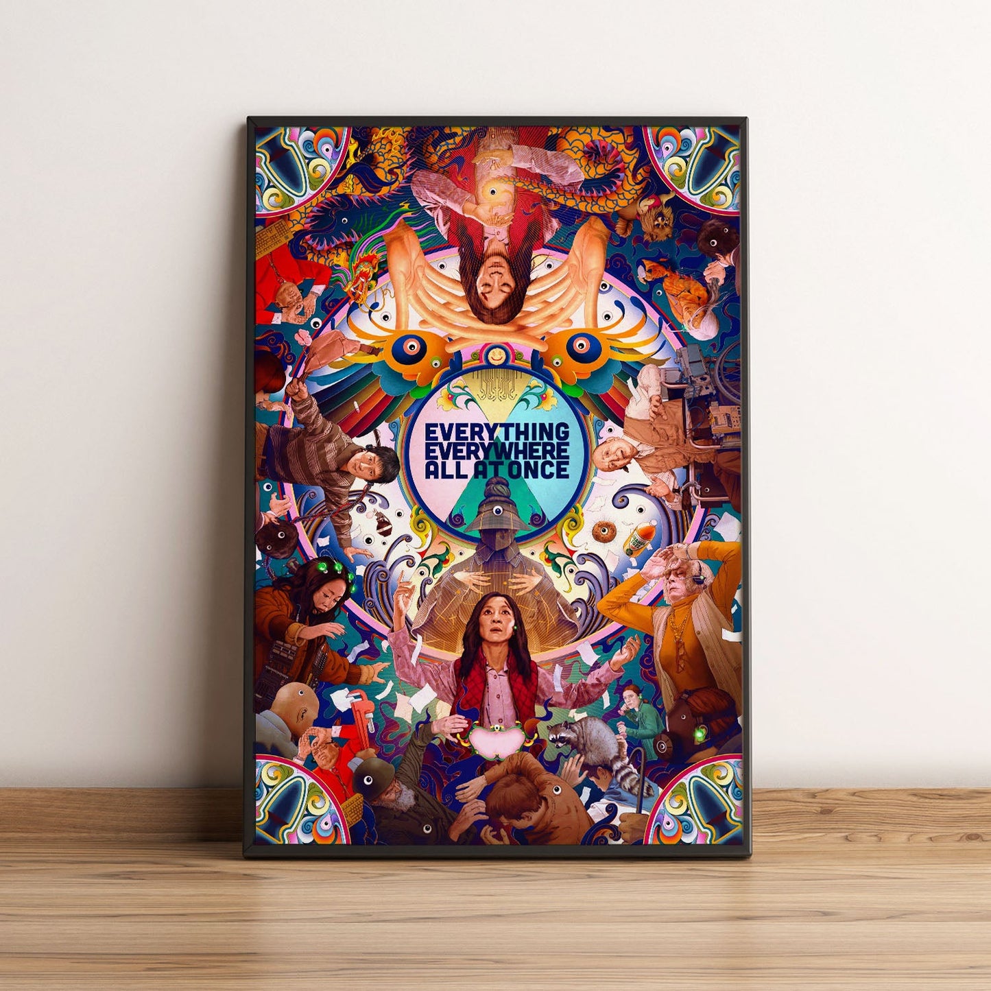 Flex Designs Poster Everything Everywhere All at Once 5 x 7" Home Goods - Movie 2022 Movie Poster